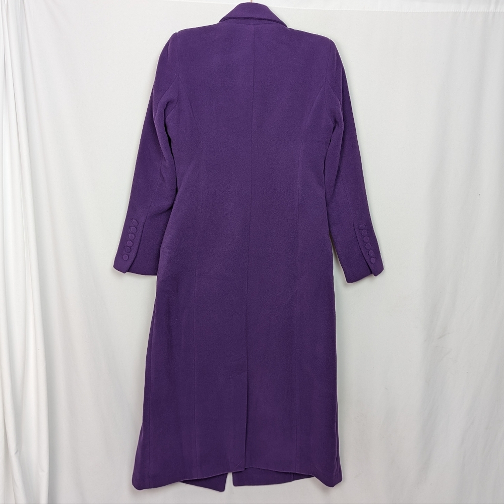 Sergio Hudson x Target Purple Long Coat - Picture 3 of 10